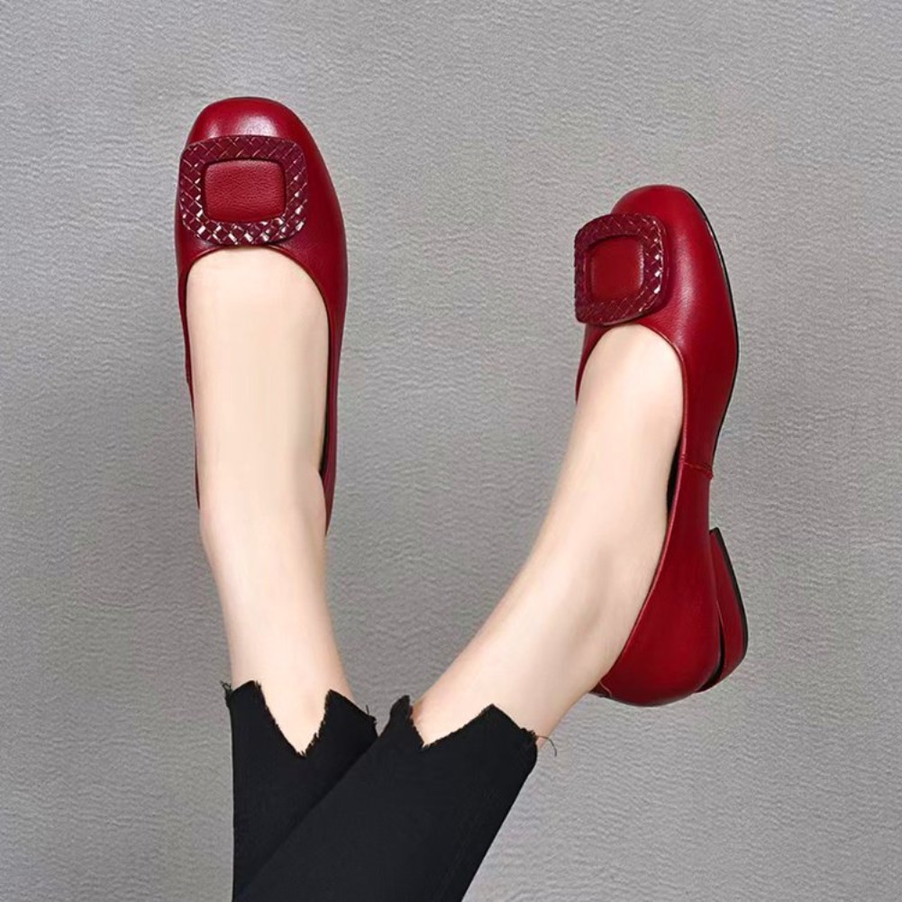 Womens Heels - Soft Leather Cow Tendon Soft Sole