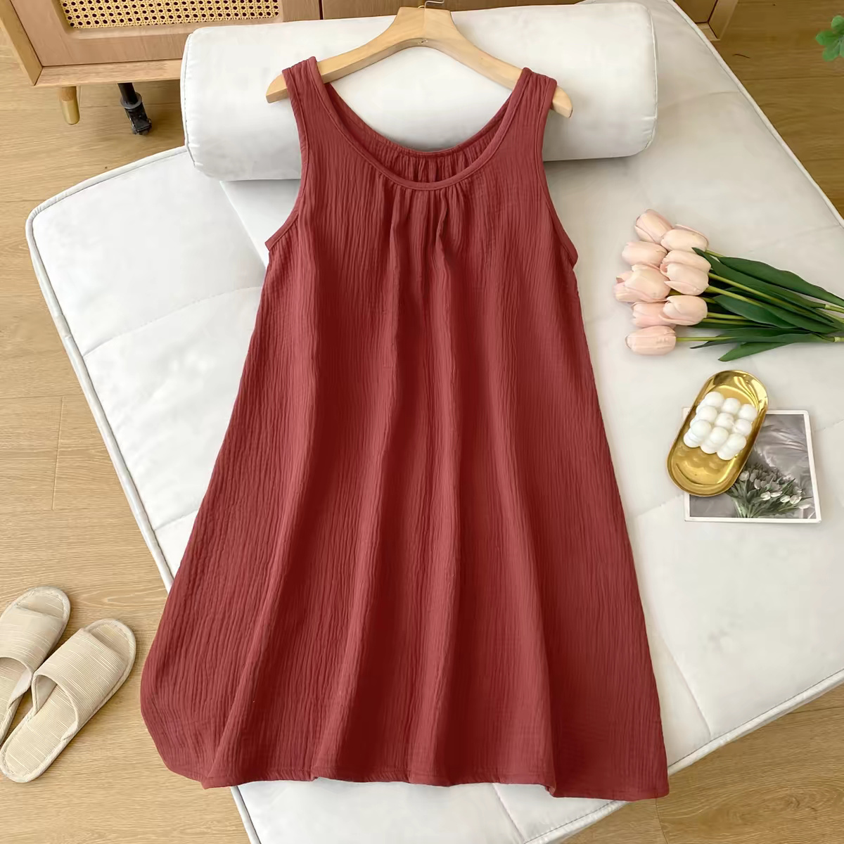 Summer Casual Women's Sleevele - Midi Dress review and price
