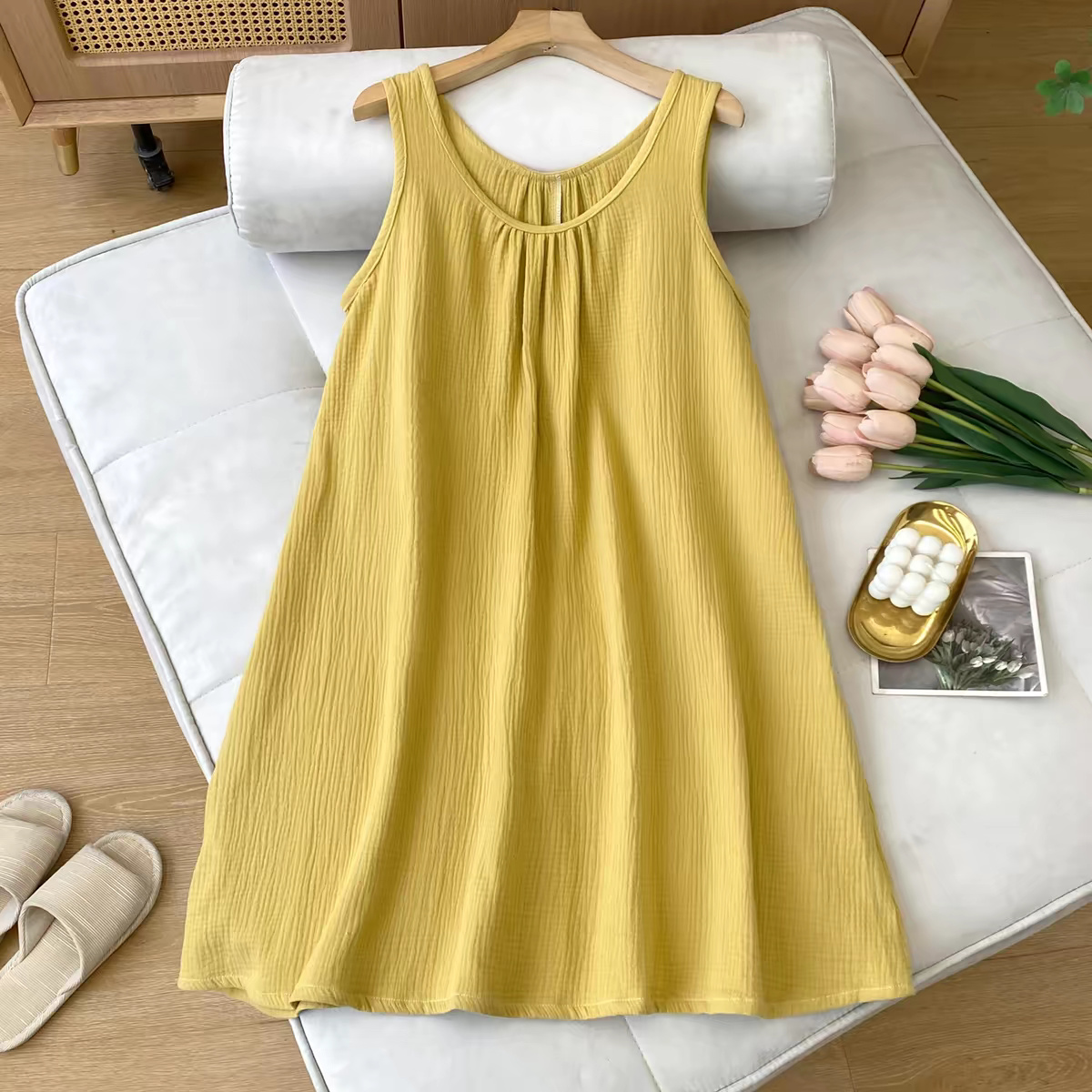 Summer Casual Women's Sleevele - Midi Dress review and price