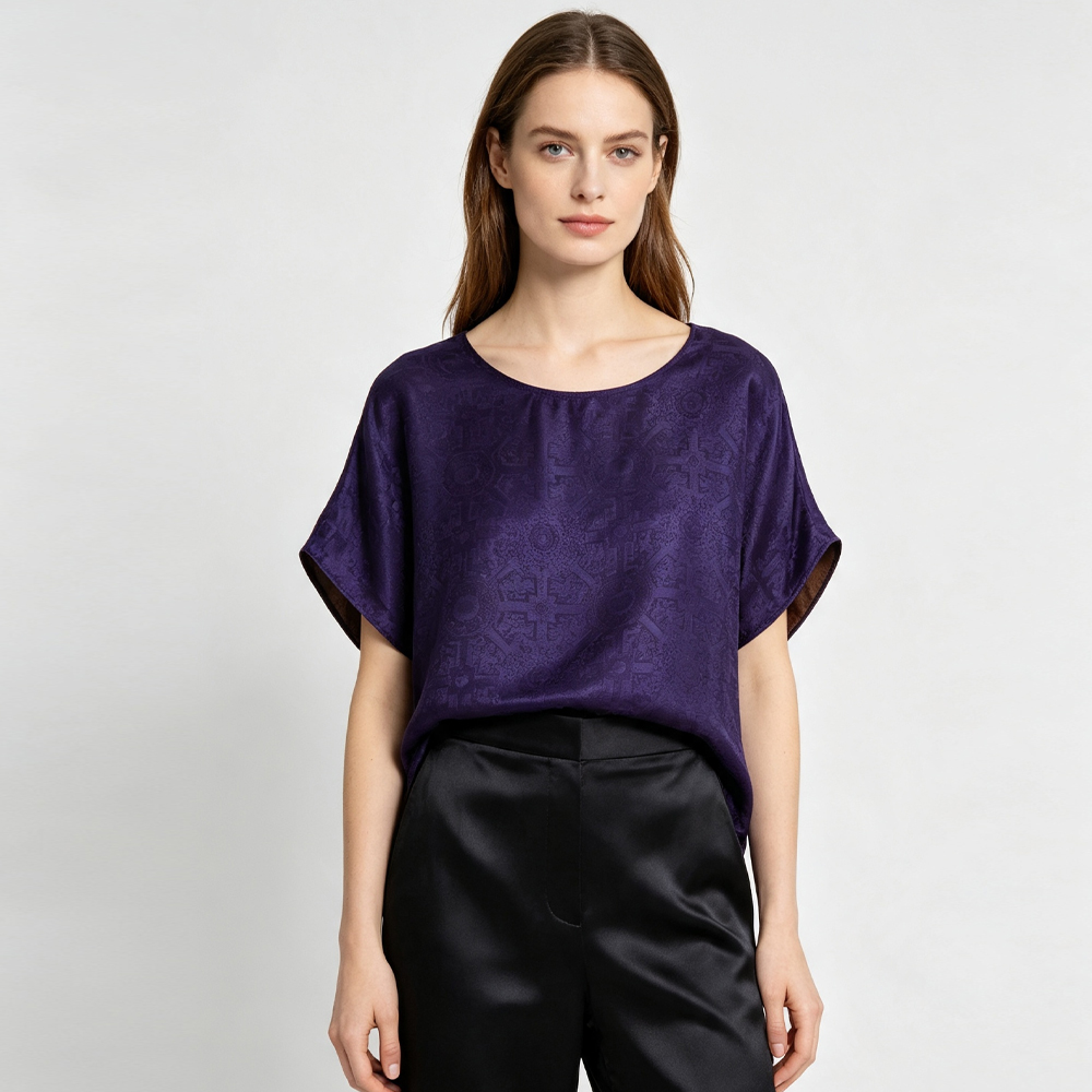 Plus Size Women's Casual Summe - Silk Blouse review and price