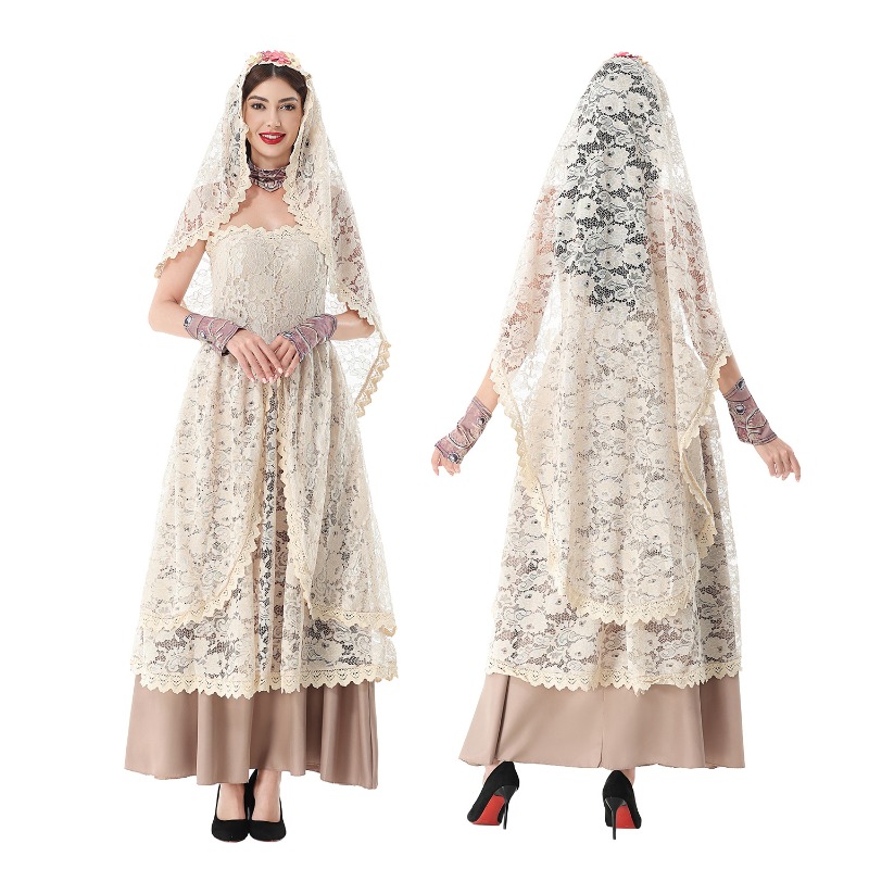 Women Vintage Lace Maxi Dress  - Lace Dress review and price