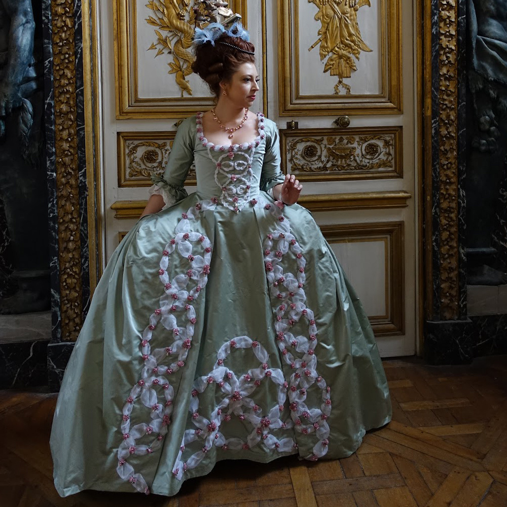 Robe A La Francaise Rococo 18t - Evening Gown review and price