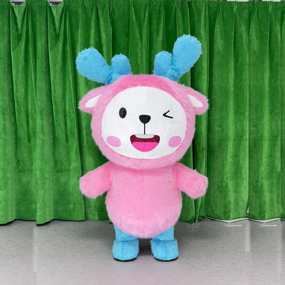 Colorful Inflatable Bear Deer  - Womens Suit review and price
