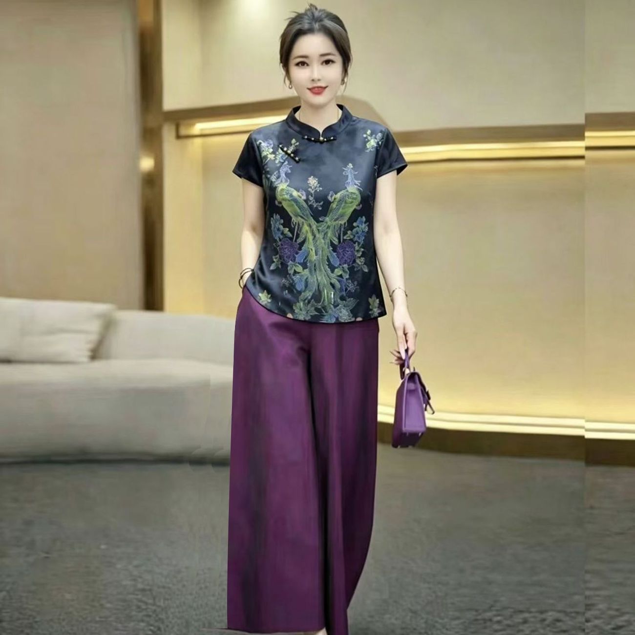 Silk Suit Summer Mother's New  - Silk Blouse review and price