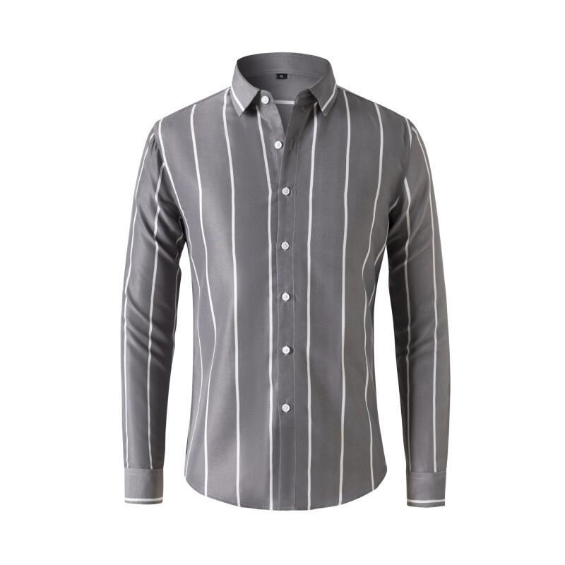 Men's Striped Dress Shirt Long - Formal Dress review and price