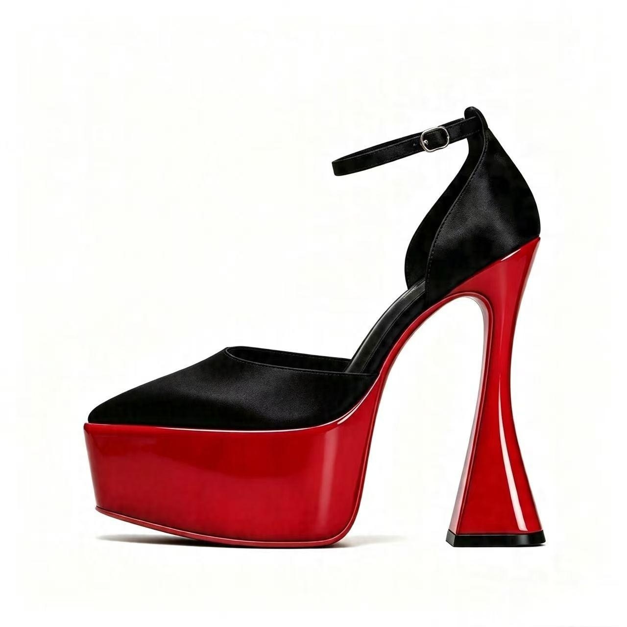 Women Satin Pointed Toe Platfo - Formal Dress review and price