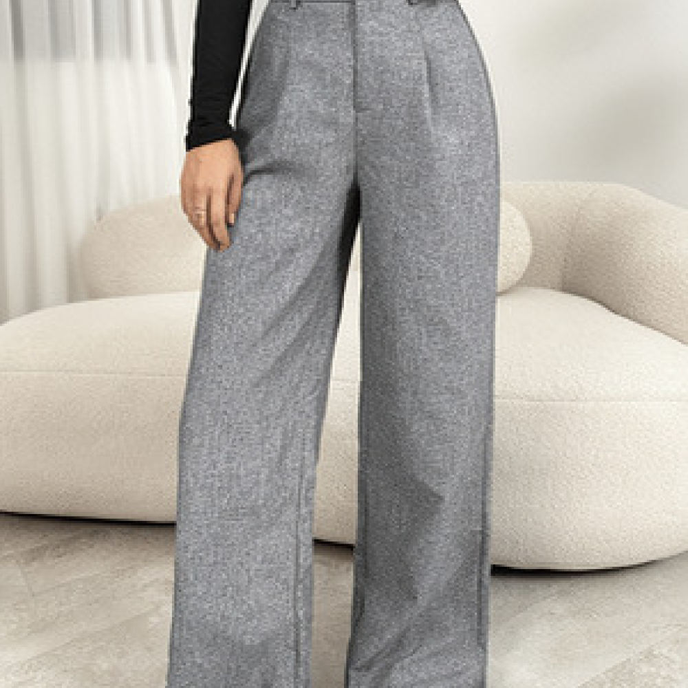 Women Wide Leg Suit Pants High - Tailored Trouser Wide review and price