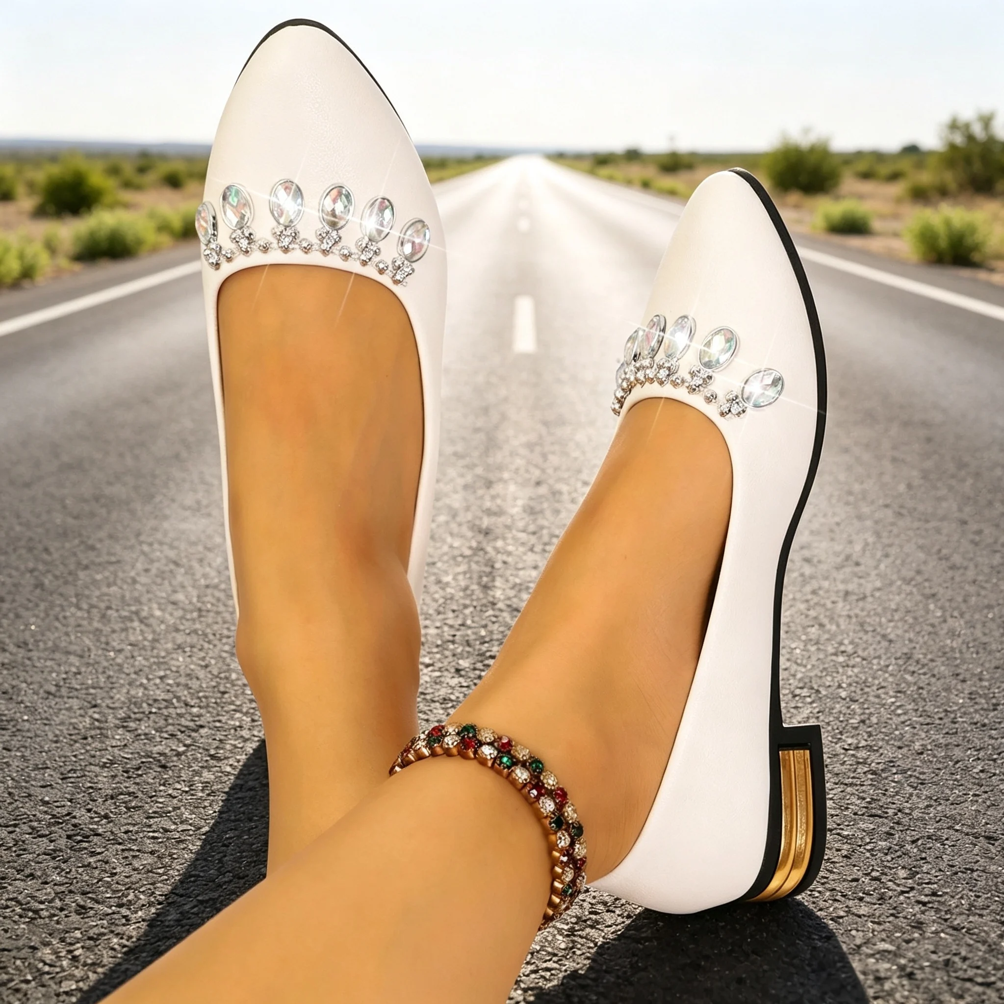 Women Flats Pointed Toe Ballet - Womens Heels review and price