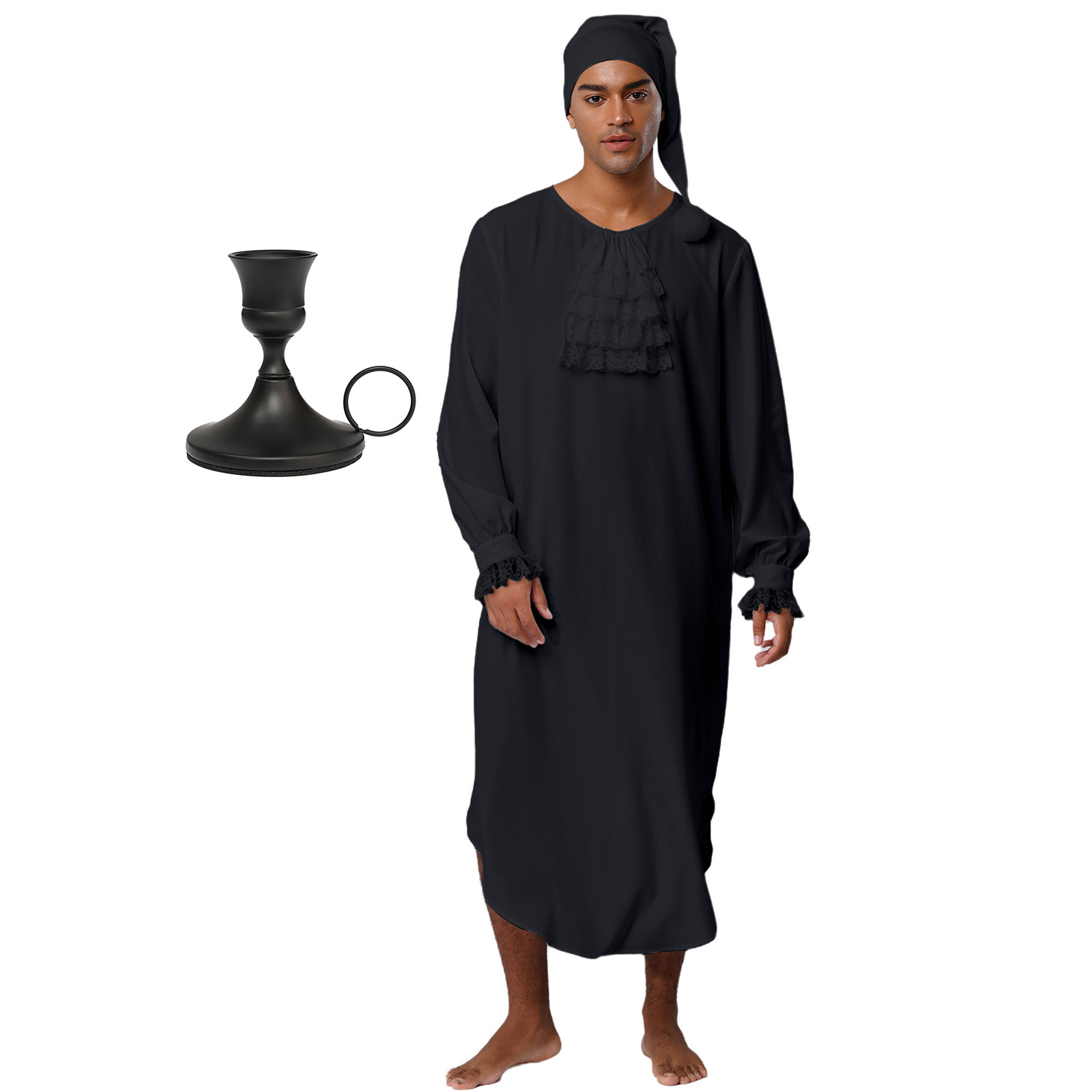Mens Medieval Victorian Nightg - Lace Dress review and price