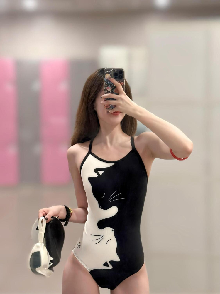 Black White Kitten Print Women - Womens Suit review and price