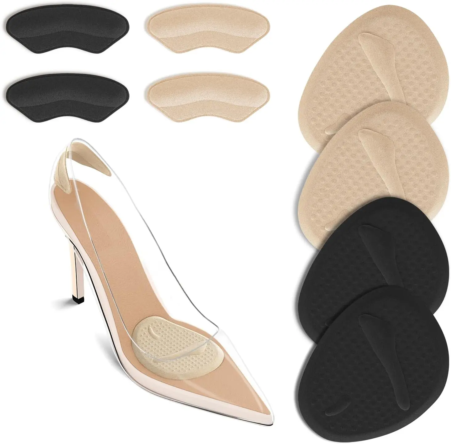 2 Sets Heel Pads, Ball of Foot - Womens Heels review and price
