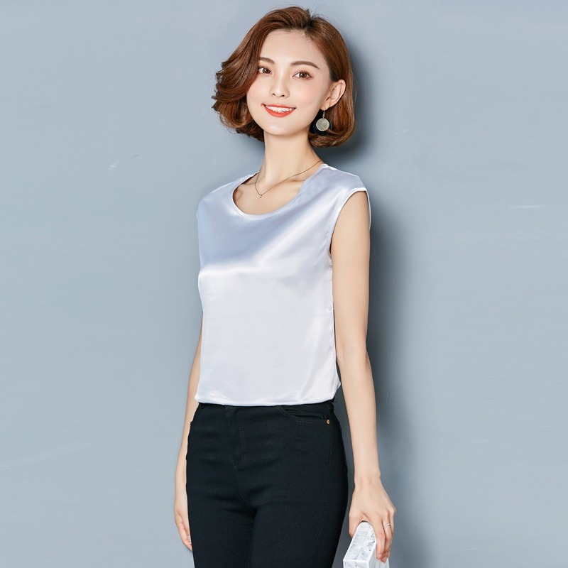 Sexy Silk vest women sleeveles - Silk Blouse review and price