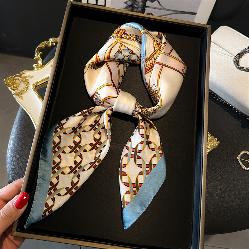 Luxury Female Square Scarf Cha - Silk Blouse review and price