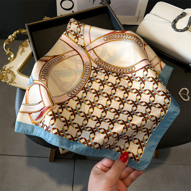 Luxury Female Square Scarf Cha - Silk Blouse review and price